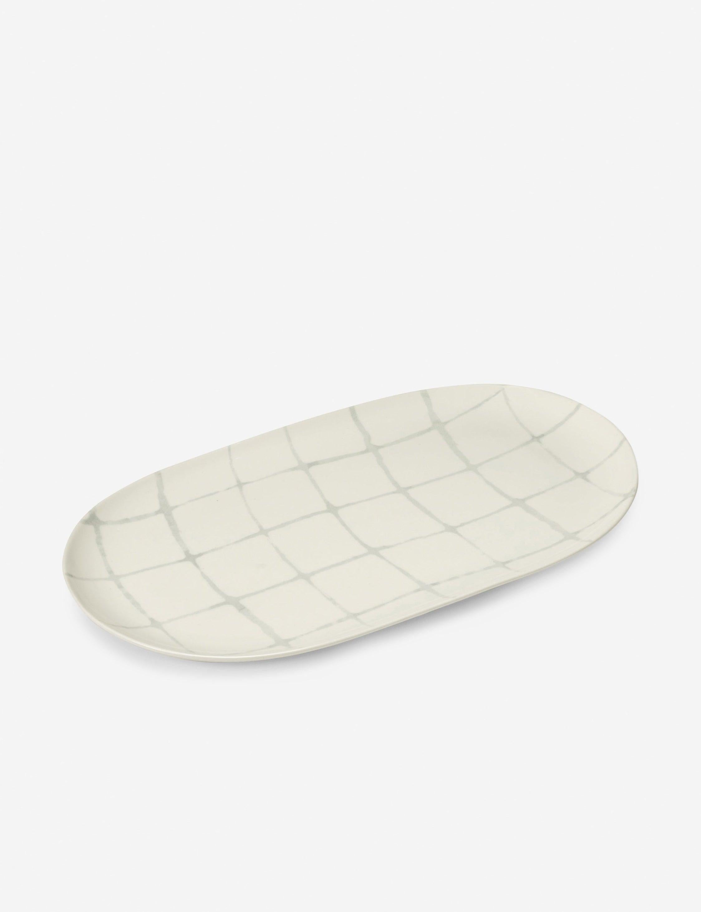 Zuma Porcelain Serving Dishes designed by Kelly Wearstler in partnership with Serax
