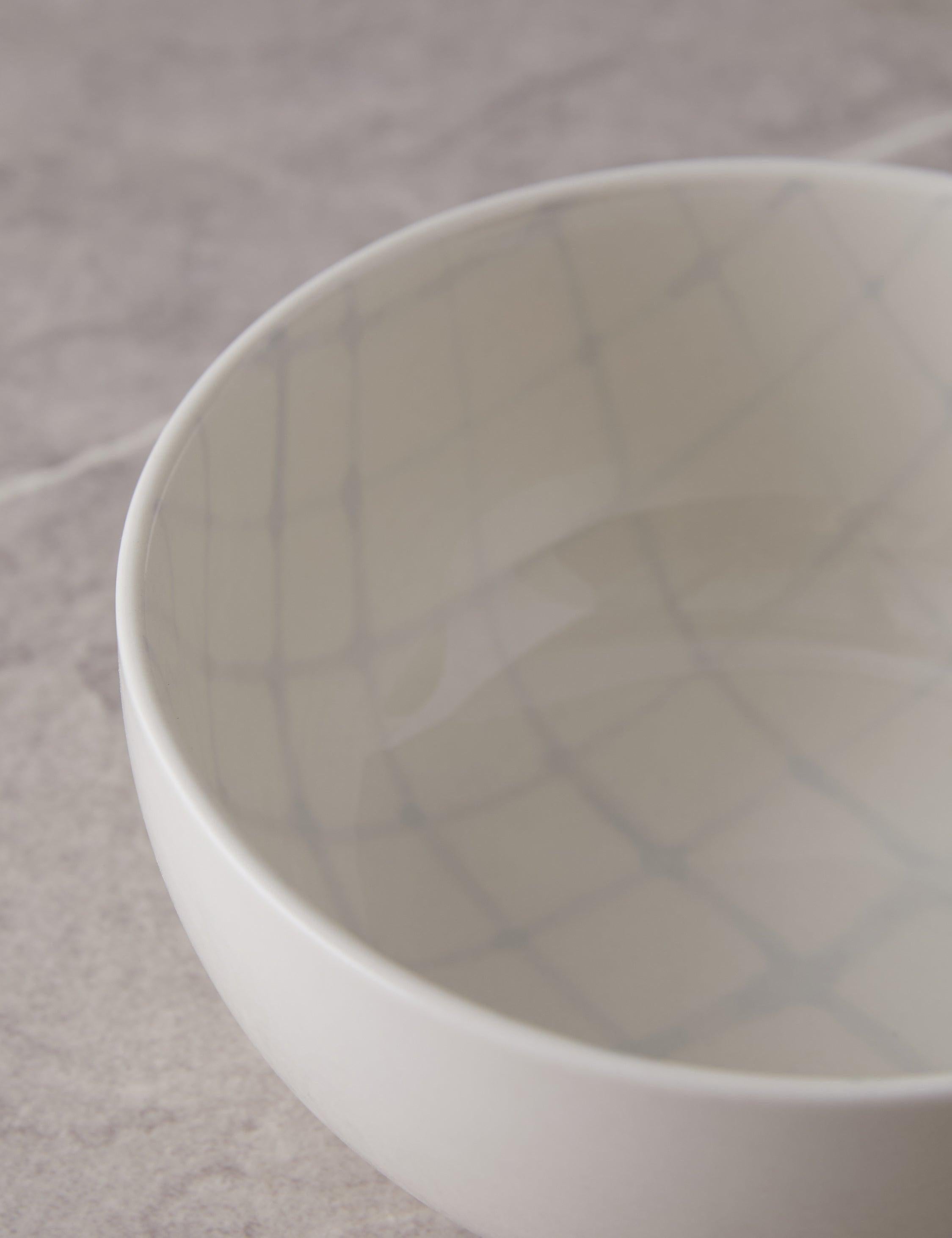 Zuma Porcelain Tableware designed by Kelly Wearstler in partnership with Serax