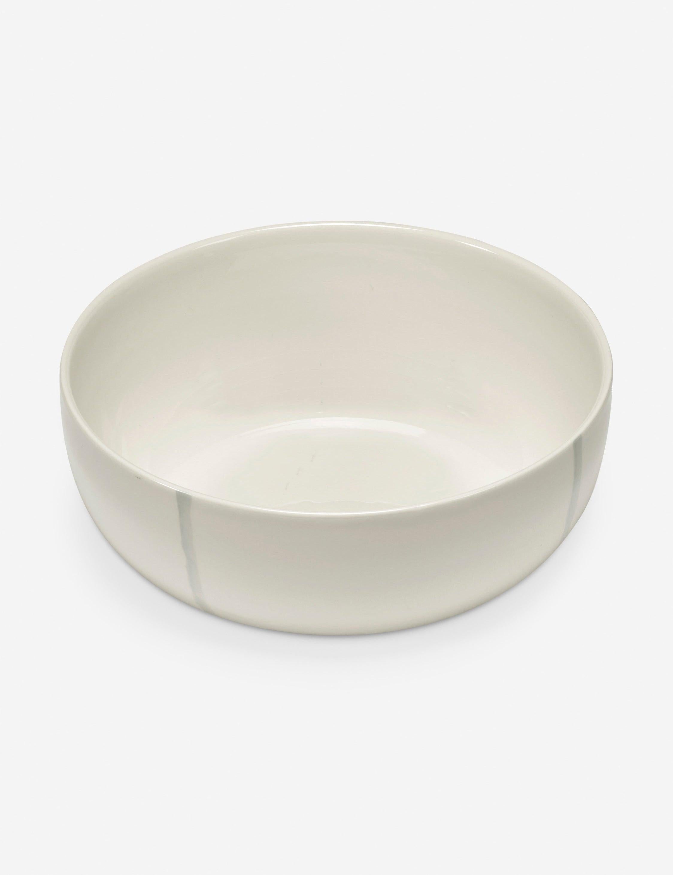 Zuma Porcelain Serving Dishes designed by Kelly Wearstler in partnership with Serax