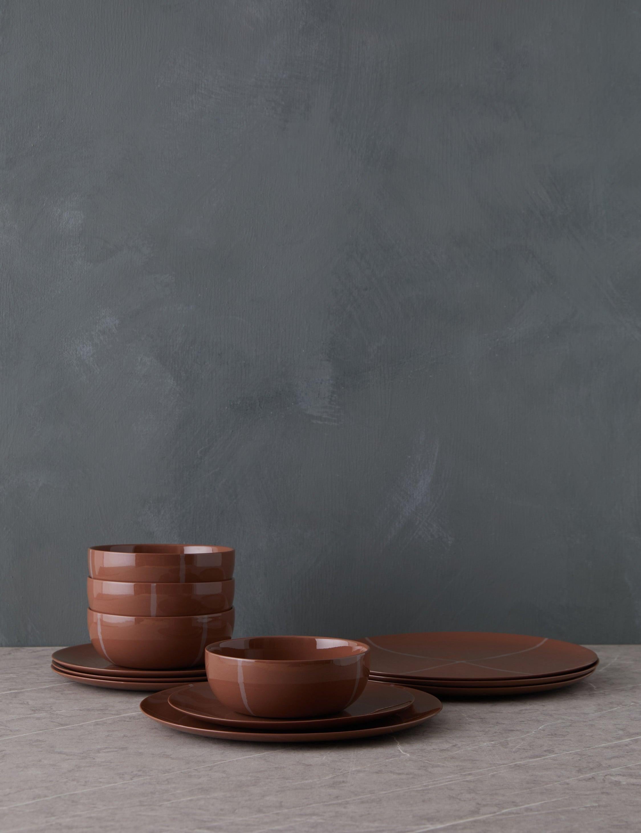 Zuma Porcelain Tableware designed by Kelly Wearstler in partnership with Serax