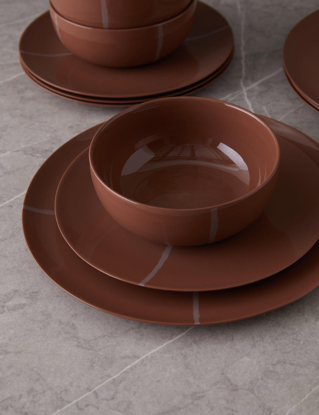 Zuma Porcelain Tableware designed by Kelly Wearstler in partnership with Serax
