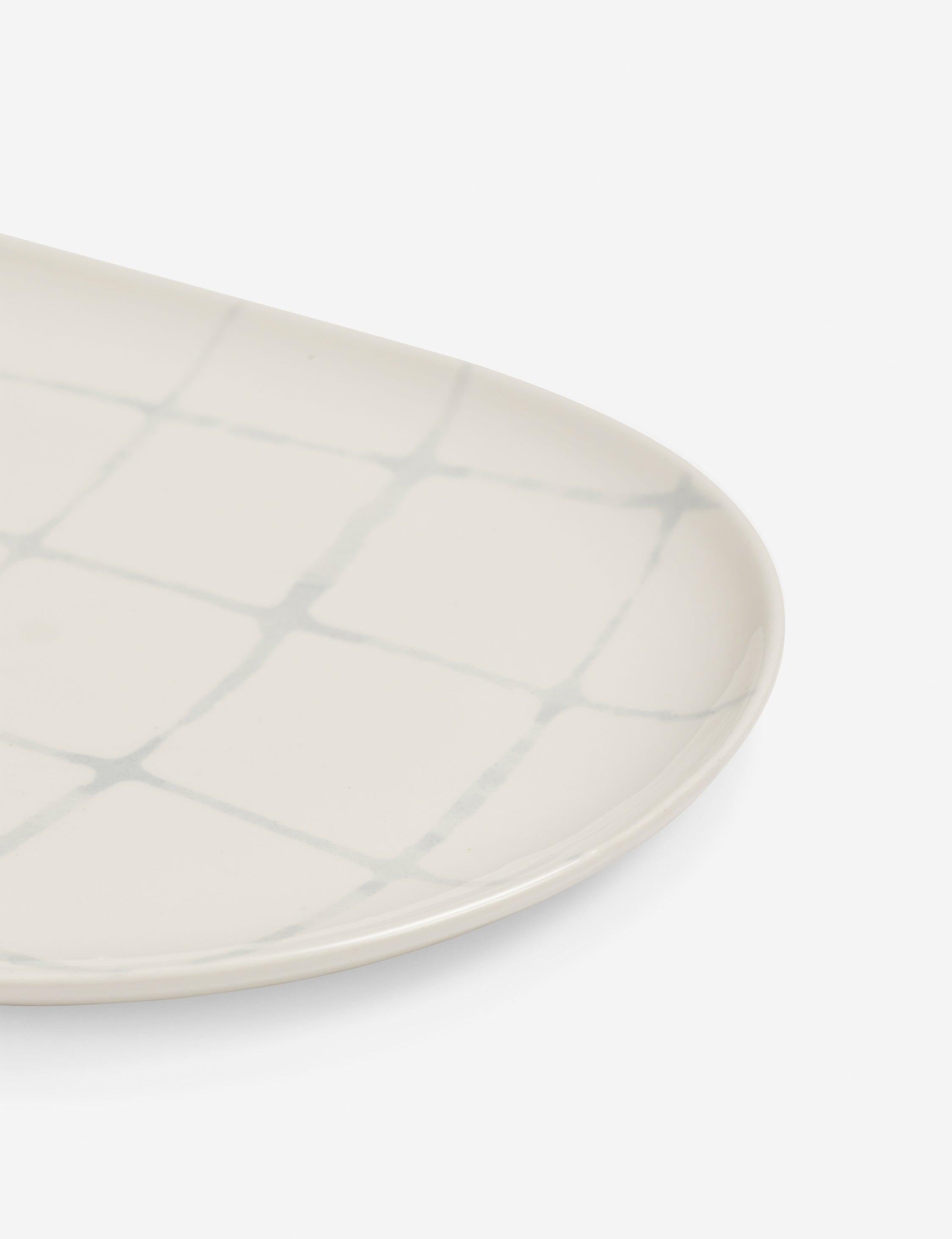 Zuma Porcelain Serving Dishes designed by Kelly Wearstler in partnership with Serax